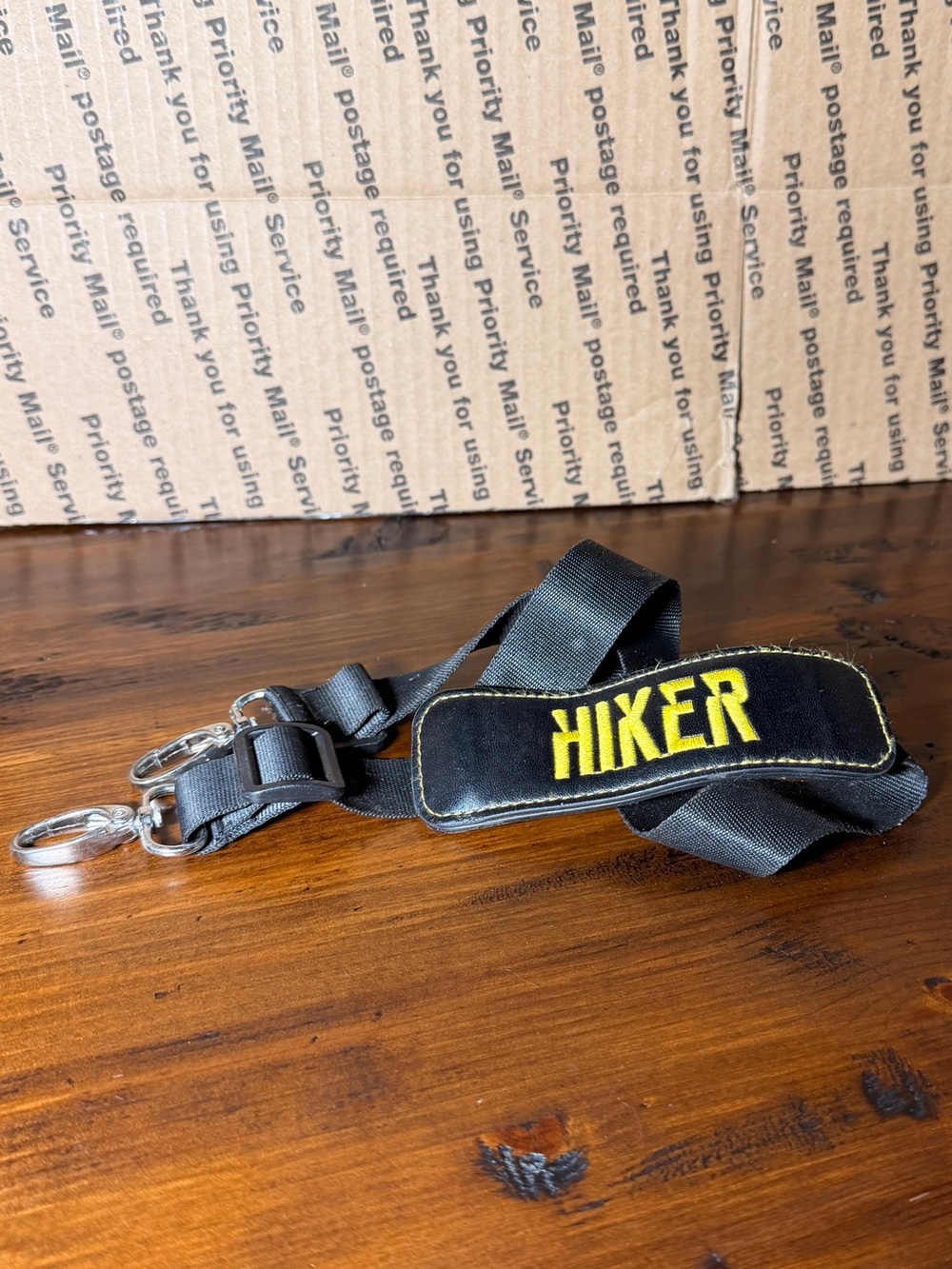 Black and Yellow Camera/Accessory Strap